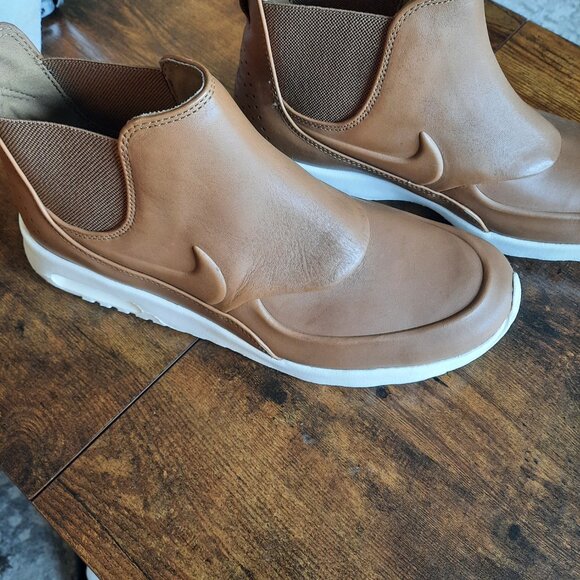 Nike Air Max Thea Mid Women’s Size 10 - Tan Leather | New Without Box - Picture 3 of 5